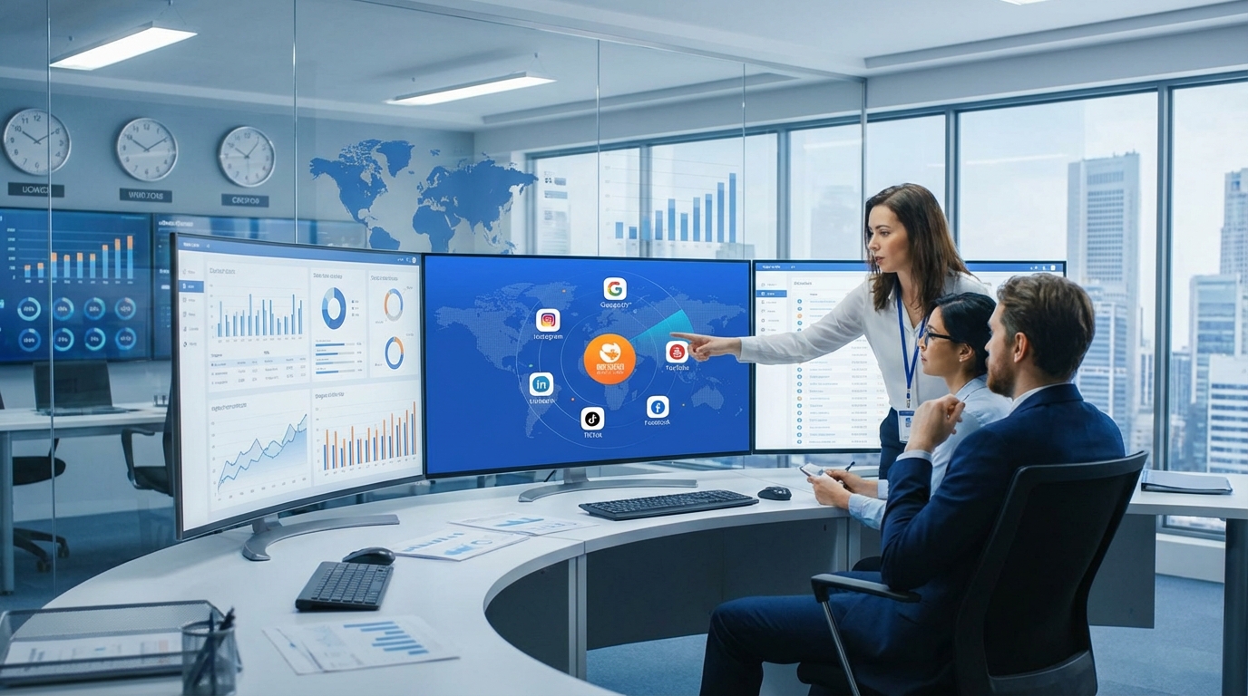 2026外贸出海新风向：从定制营销型网站到全渠道流量托管，打造企业自动获客的数字引擎